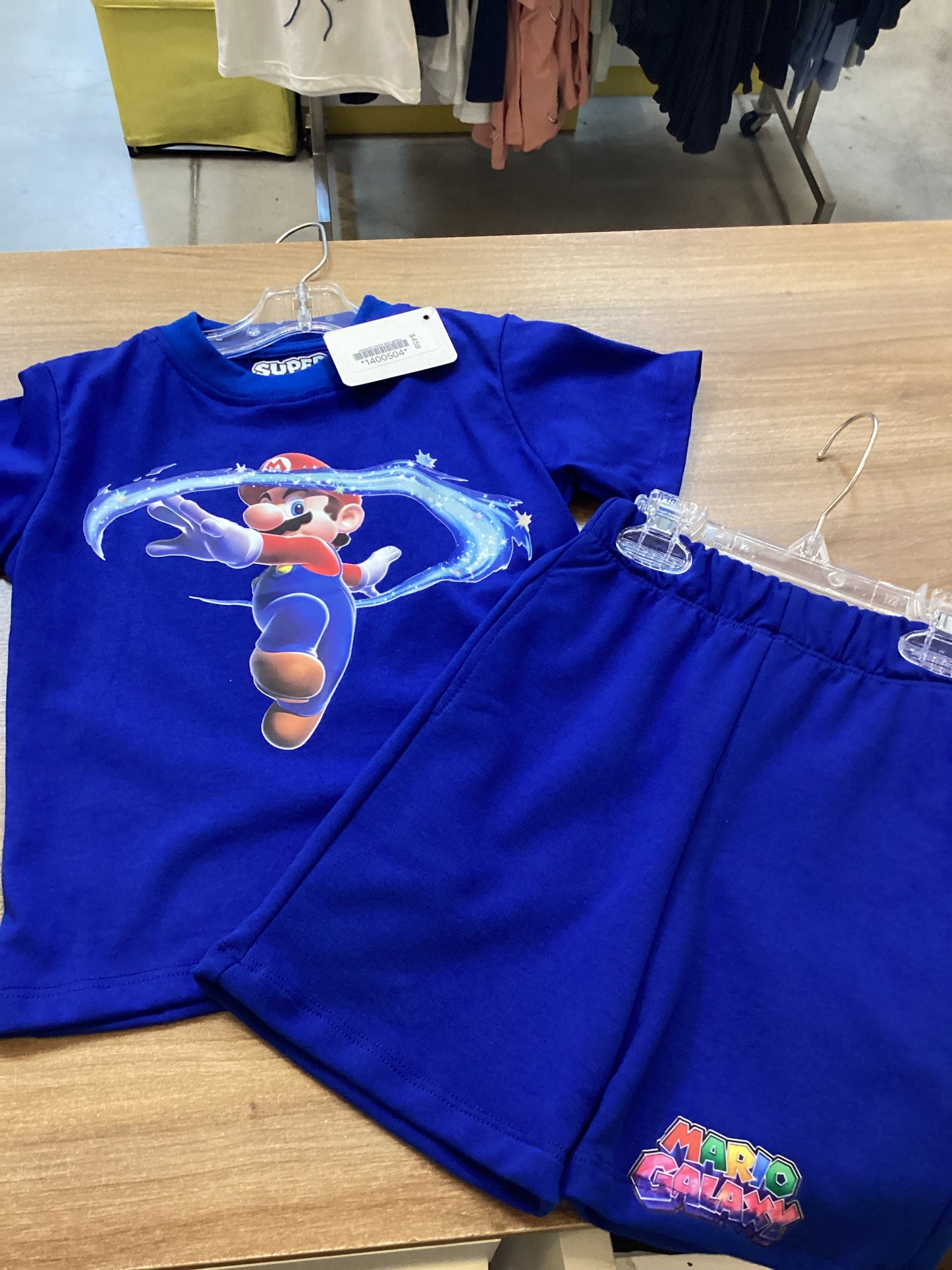 conjunto Mario bros azul