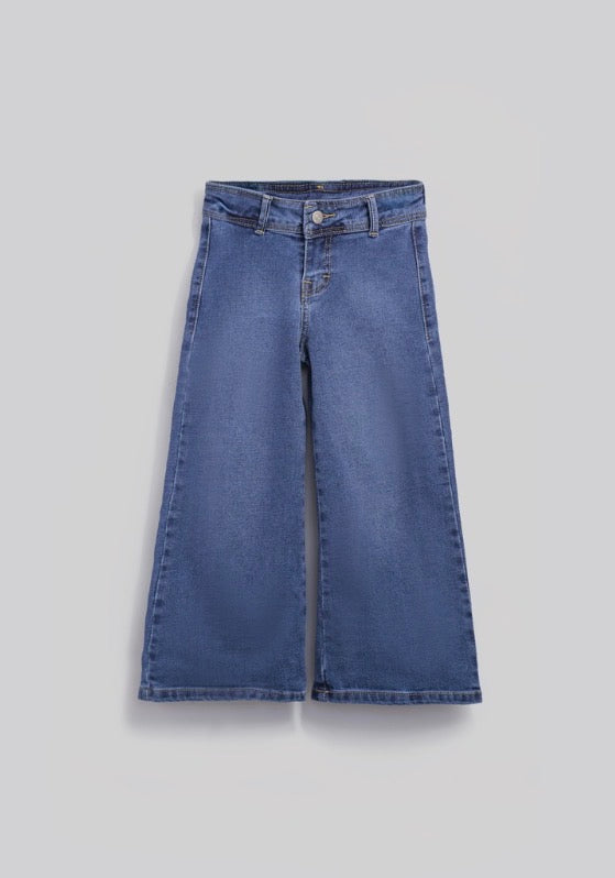 jeans azul oscuro niña