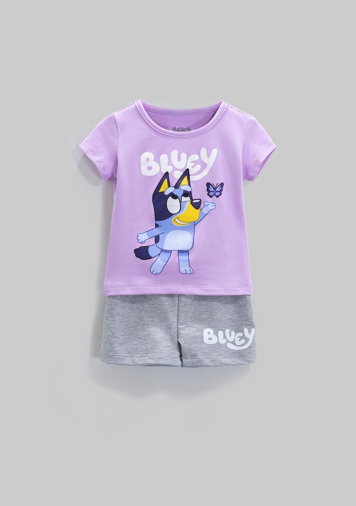 Set Bluey Lila gris