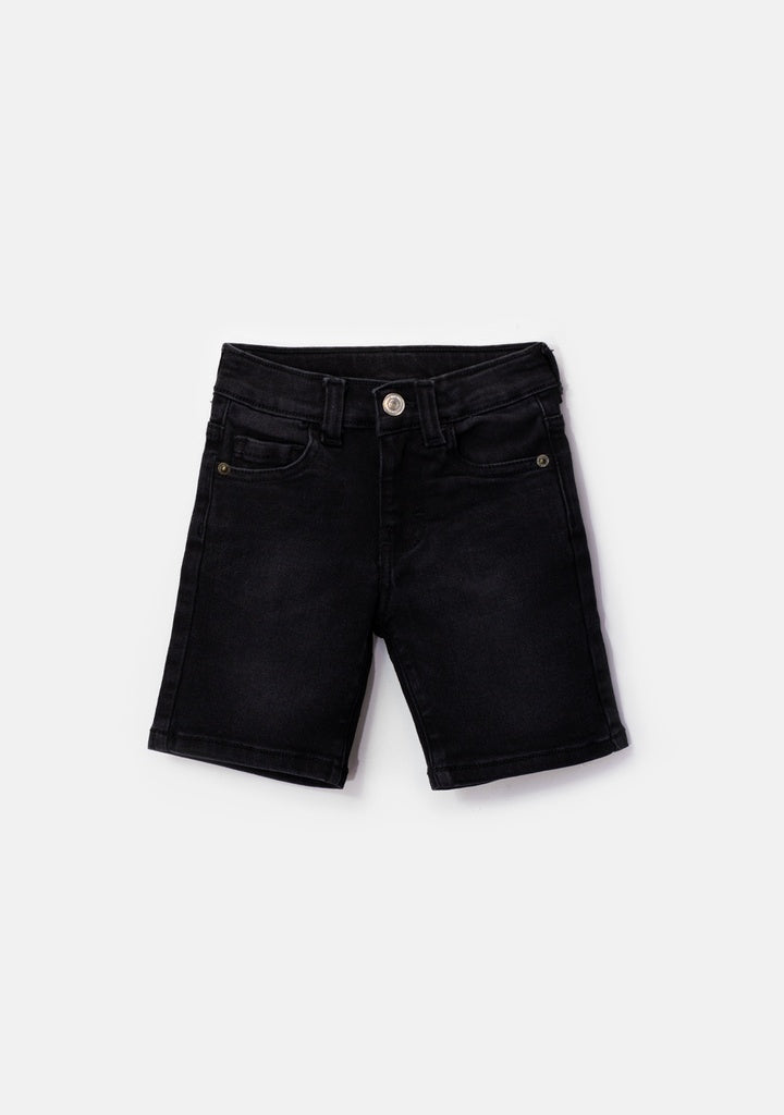 short denim negro