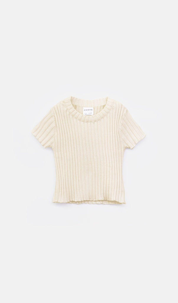 blusa lisa beige