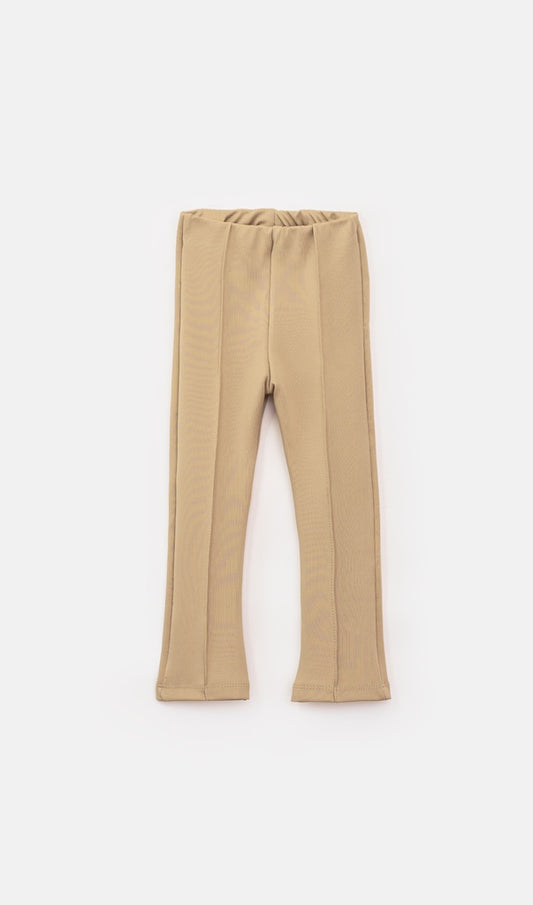 Pantalon café formal recto