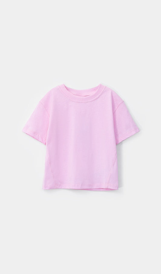 blusa basica rosa