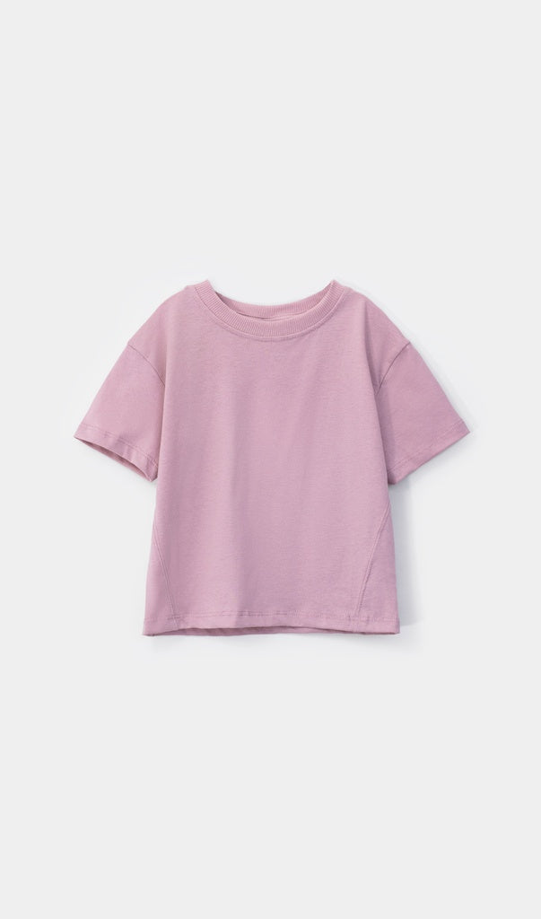 blusa básica rosa palo