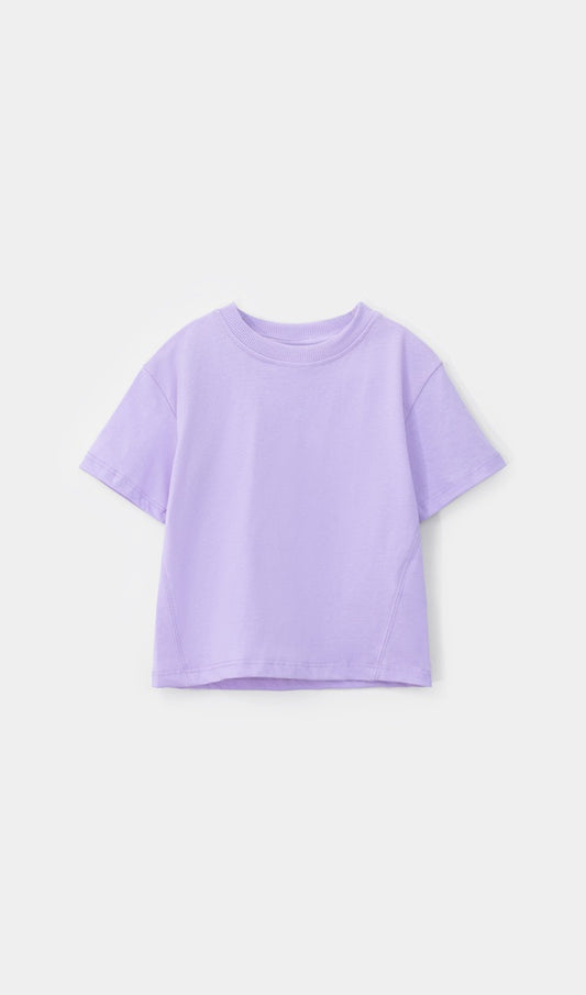 blusa básica lila