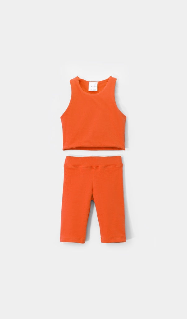 conjunto naranja