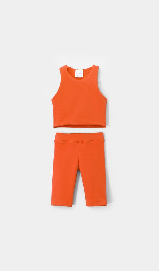 conjunto naranja