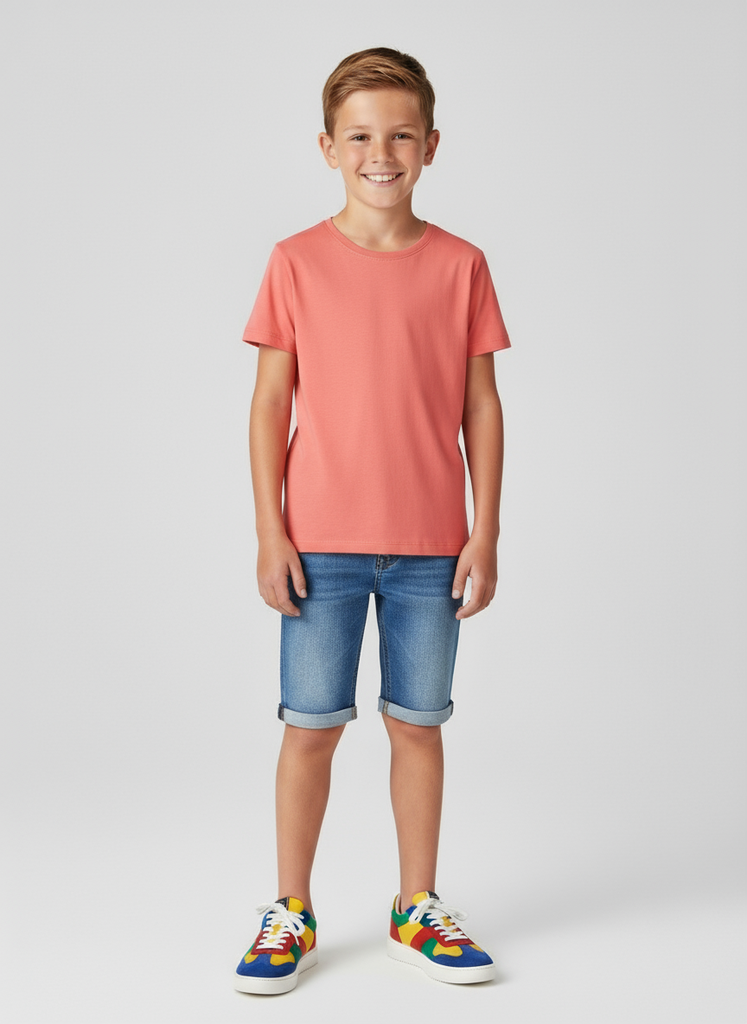 Playera Basica Manga Corta