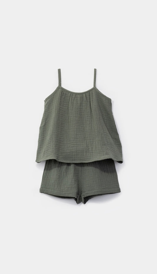 conjunto verde