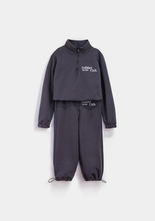 Set soliday gris oscuro