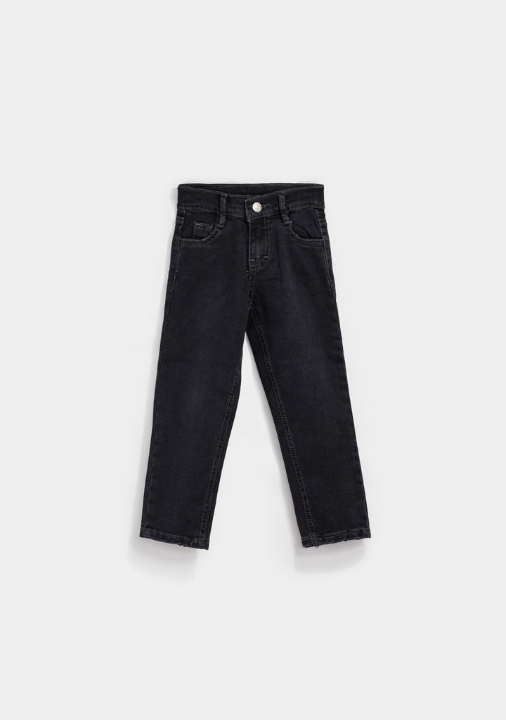jeans mezclilla negro