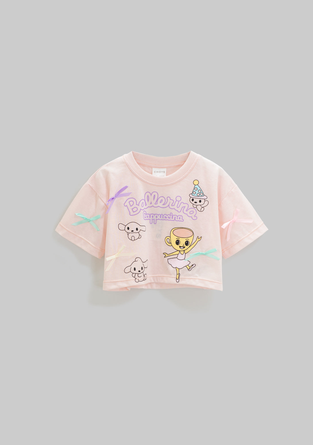 playera oversize ballerina cappucina