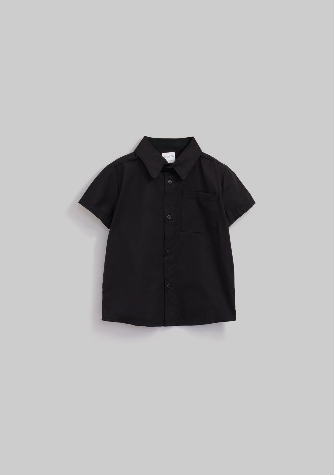 Camisa botones  negra