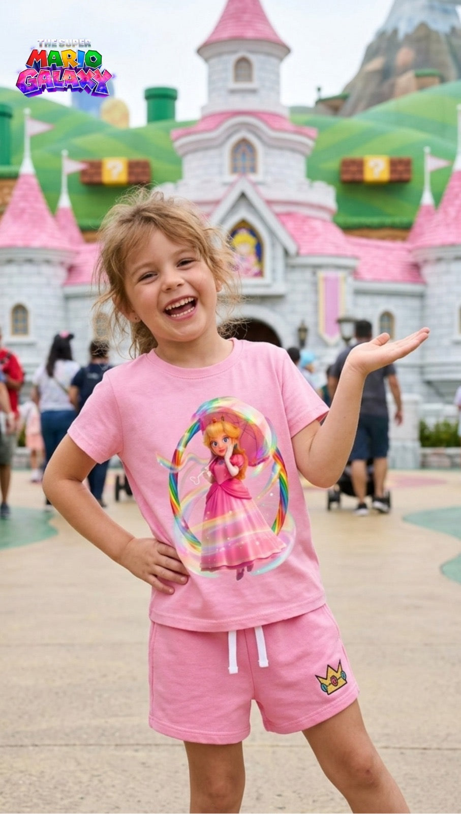 Conjunto princesa Peach