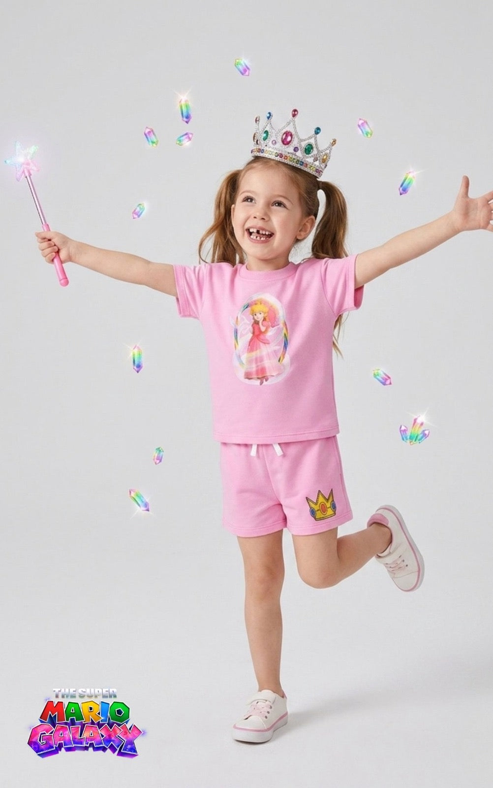 Conjunto princesa Peach