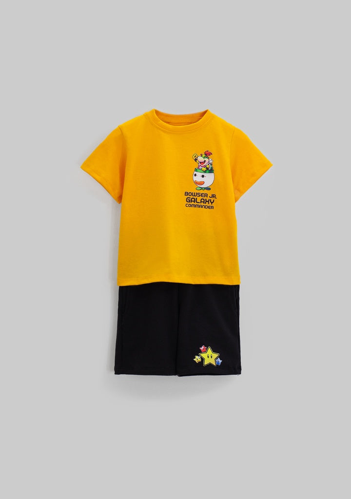 conjunto bowser Jr mostaza