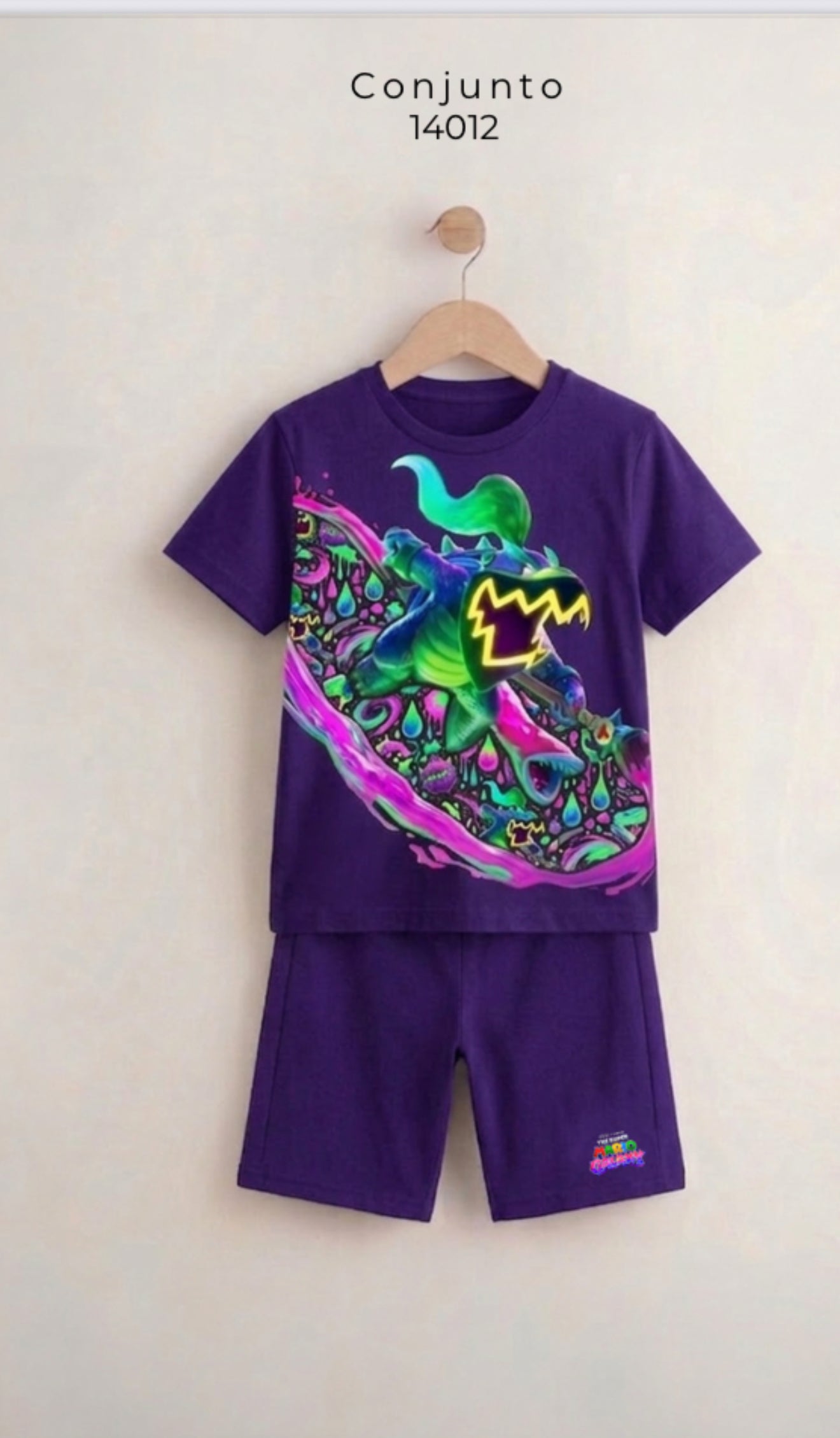 conjunto bowser Jr morado