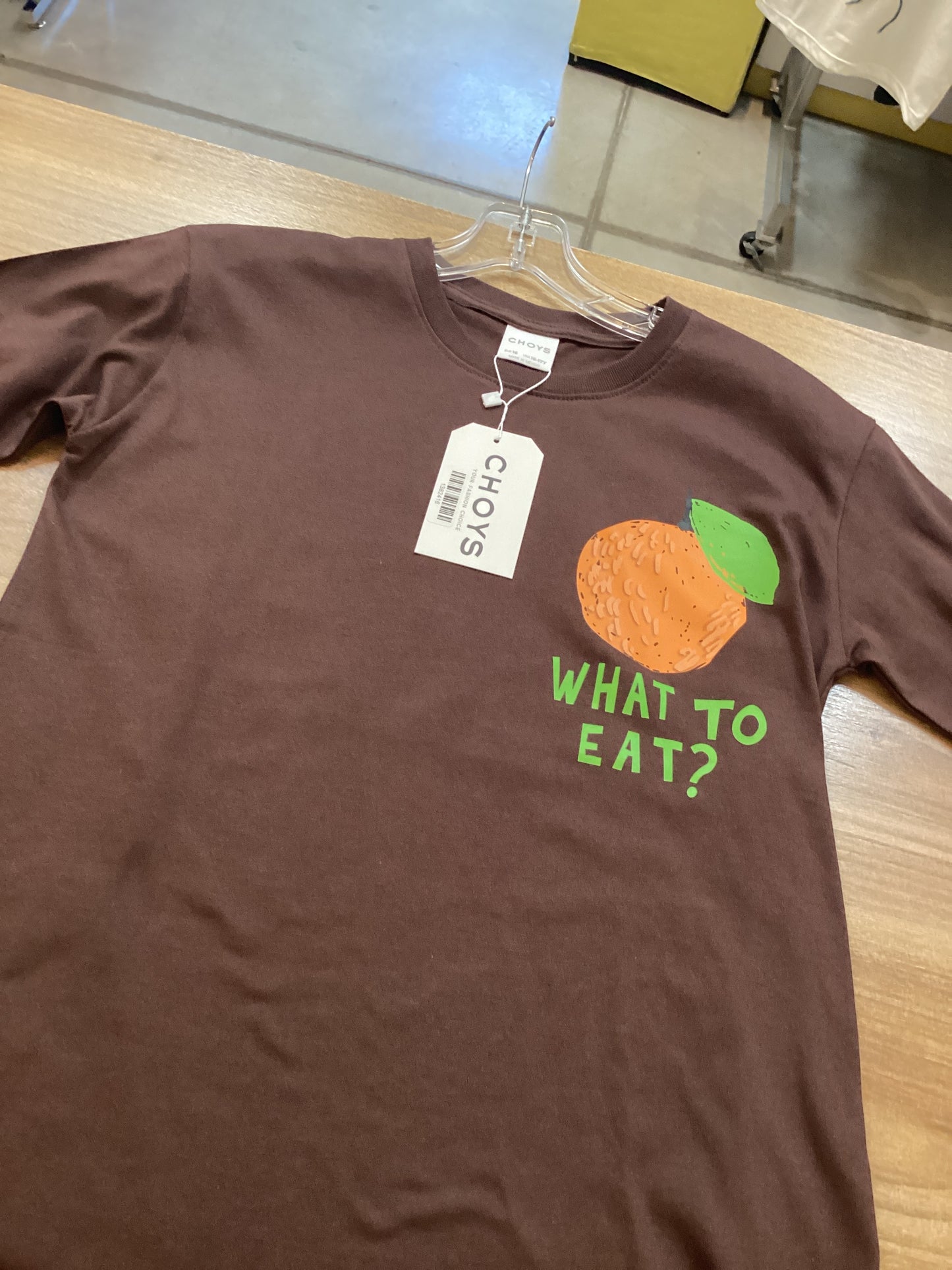 playera cafe mandarina