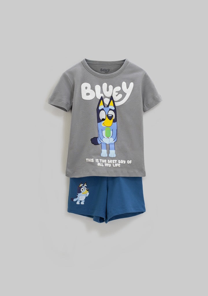 conjunto Bluey y bingo azul navy