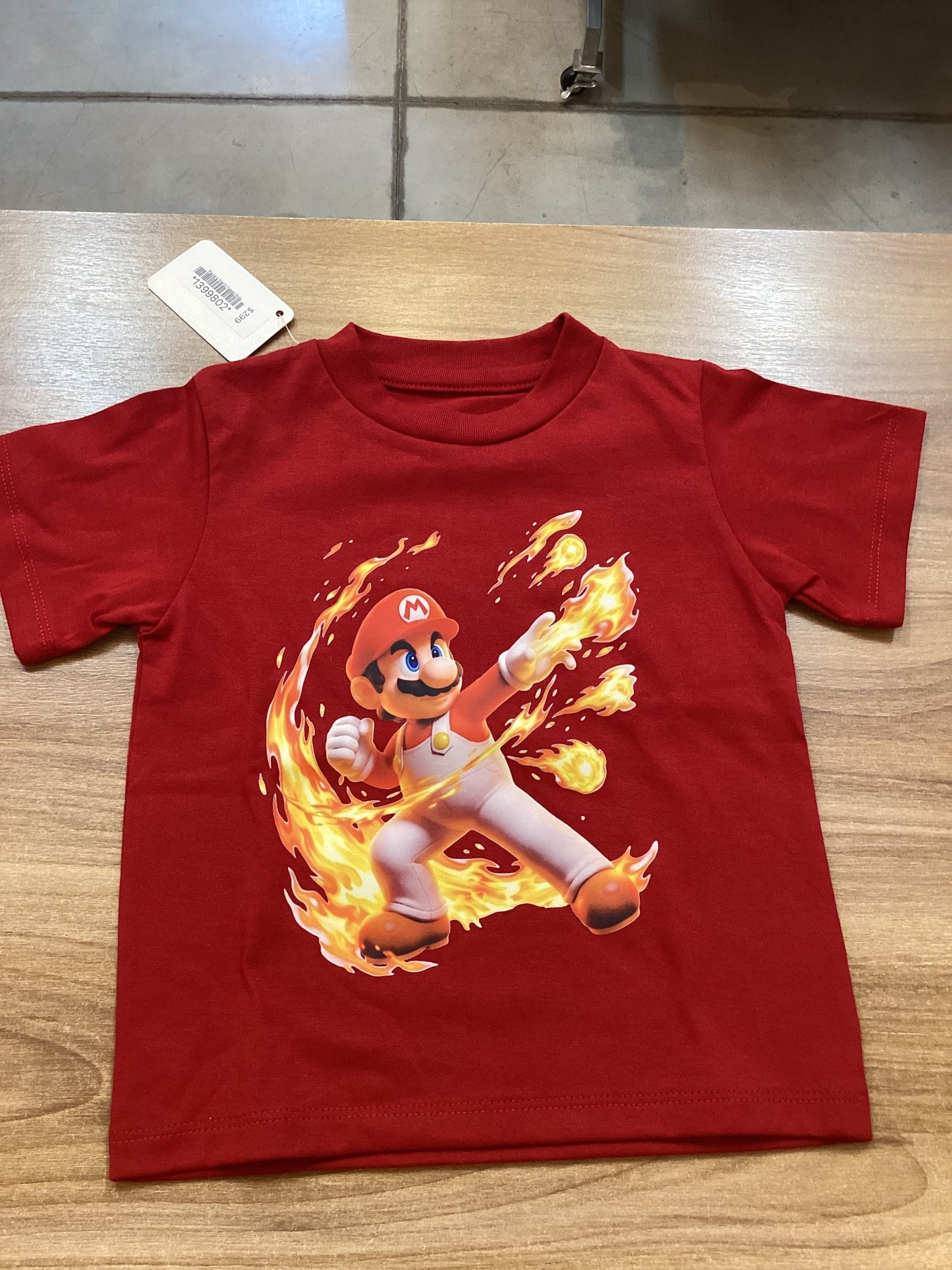 playera Mario Fuego