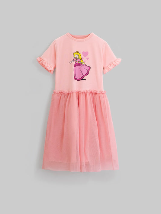 vestido princesa peach