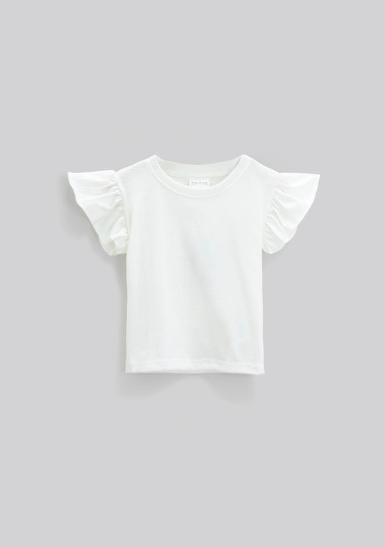 playeras básicas manga mariposa