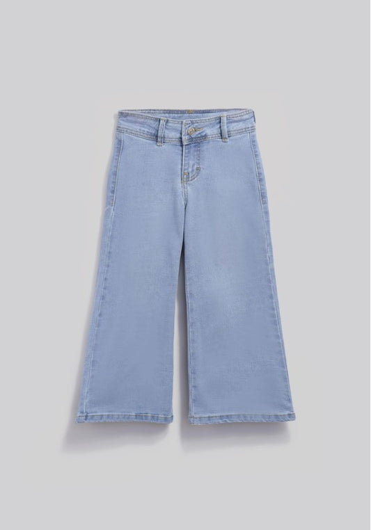 Pantalón de mezclilla azul fuerte