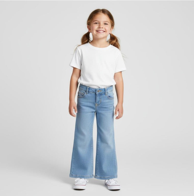 jeans girl azul claro