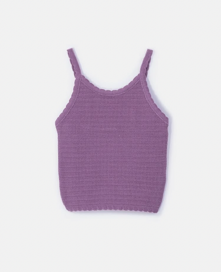 Crop top rosa punto