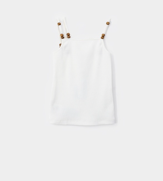 blusa blanca tirantes doble