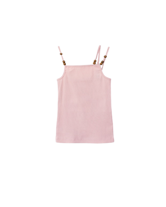 blusa rosa tirante doble